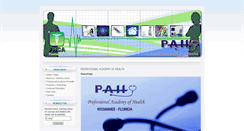 Desktop Screenshot of pahacademy.com